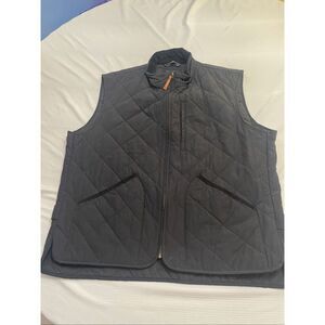 NWT J. Crew Men’s Navy Blue Quilted Sussex Primaloft Vest Size XL New